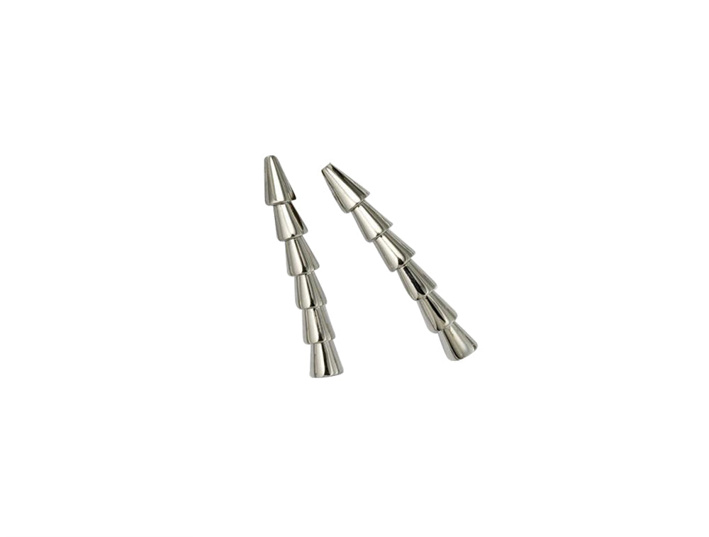 Sterling silver earrings, style E4787