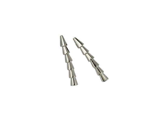 Sterling silver earrings, style E4787