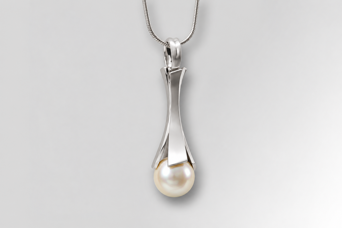 Pearl Pendant in 925 Sterling Silver | P6911