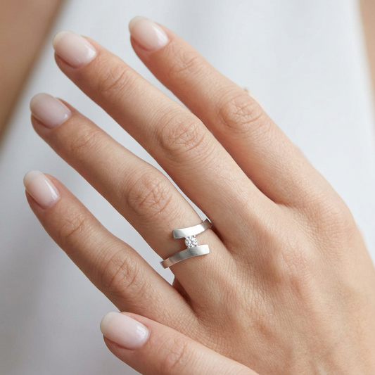 Precious Gemstone Ring in 925 Sterling Silver | R7462