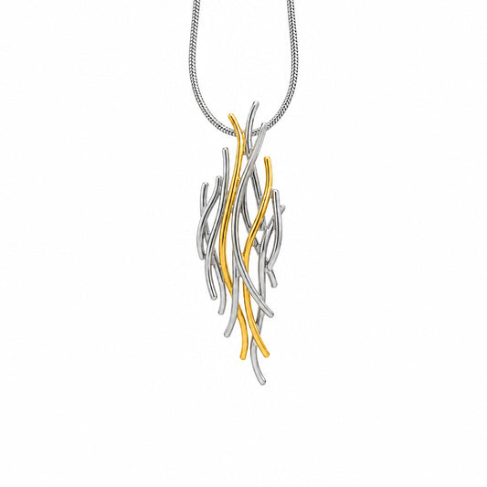 Sterling silver pendant, style P5385