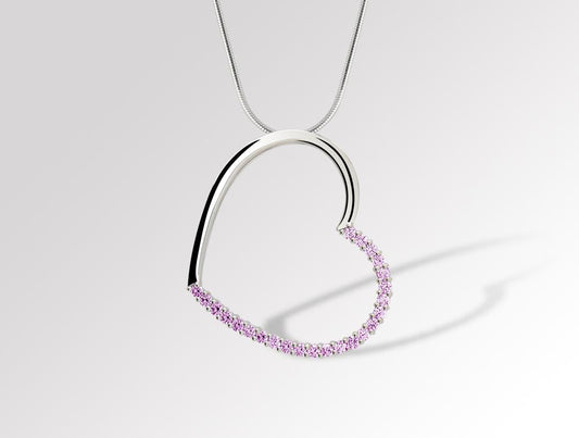 Sterling silver pendant, style P3972