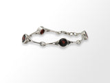 9Mm Gemstone Bracelet B2388 - B2388 Garnet - Bracelet