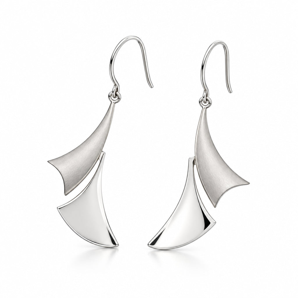 Sterling silver earrings by Joryel Vera, style E9294