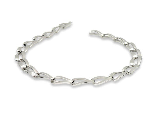 Sterling silver necklace, style N1177