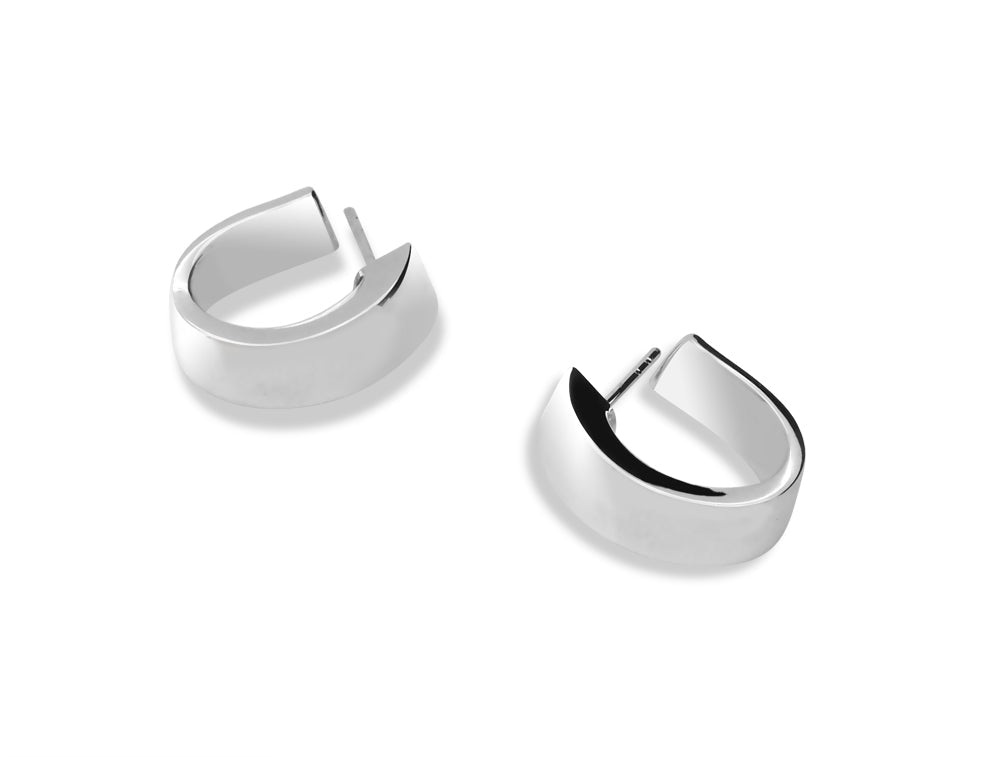 Sterling silver earrings, style E2678