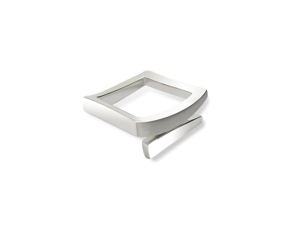 Square Shank Silver Ring R2856 - R2856 - Ring