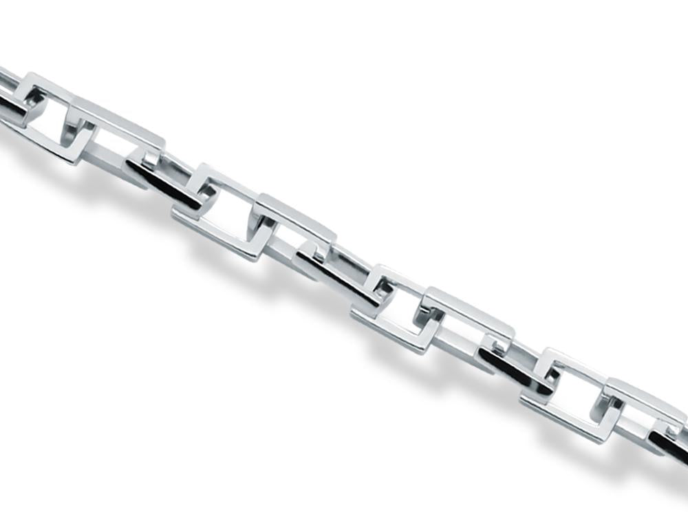 Rectangle Chain Link Bracelet B1328 - Bracelet