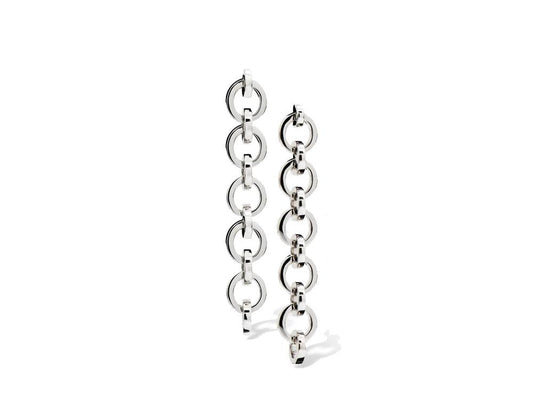 Sterling silver earrings, style E3125