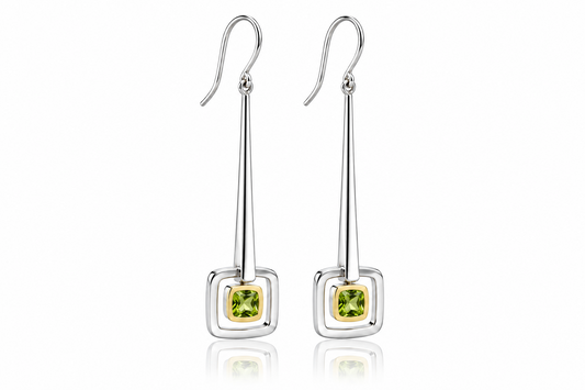 Sticks & Stones Earrings in 925 Sterling Silver | E9857 - view 3