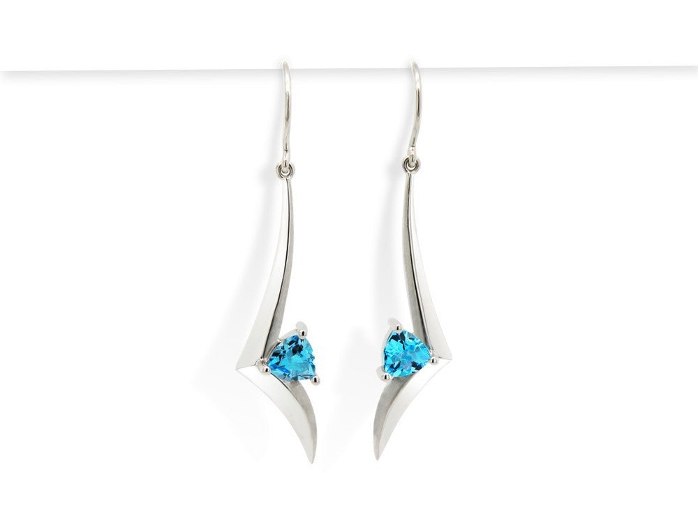 Modern Fashion Earring *E9308 - E9308 Blue Topaz - Earring