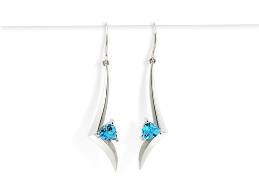 Modern Fashion Earring *E9308 - E9308 Blue Topaz - Earring