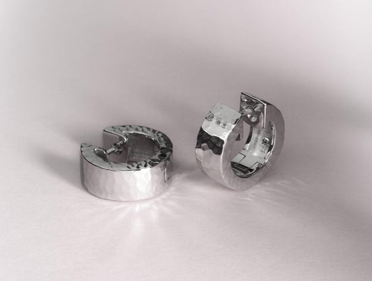 Sterling silver earrings, style E6631