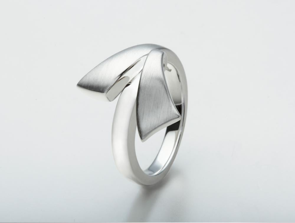 Silver Ring R5036 - R5036 Two Tone Silver - Ring