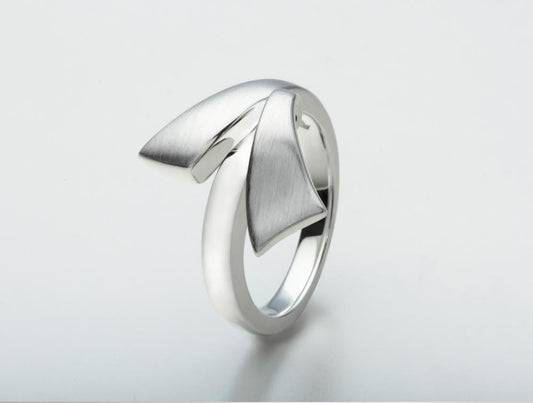 Silver Ring R5036 - R5036 Two Tone Silver - Ring