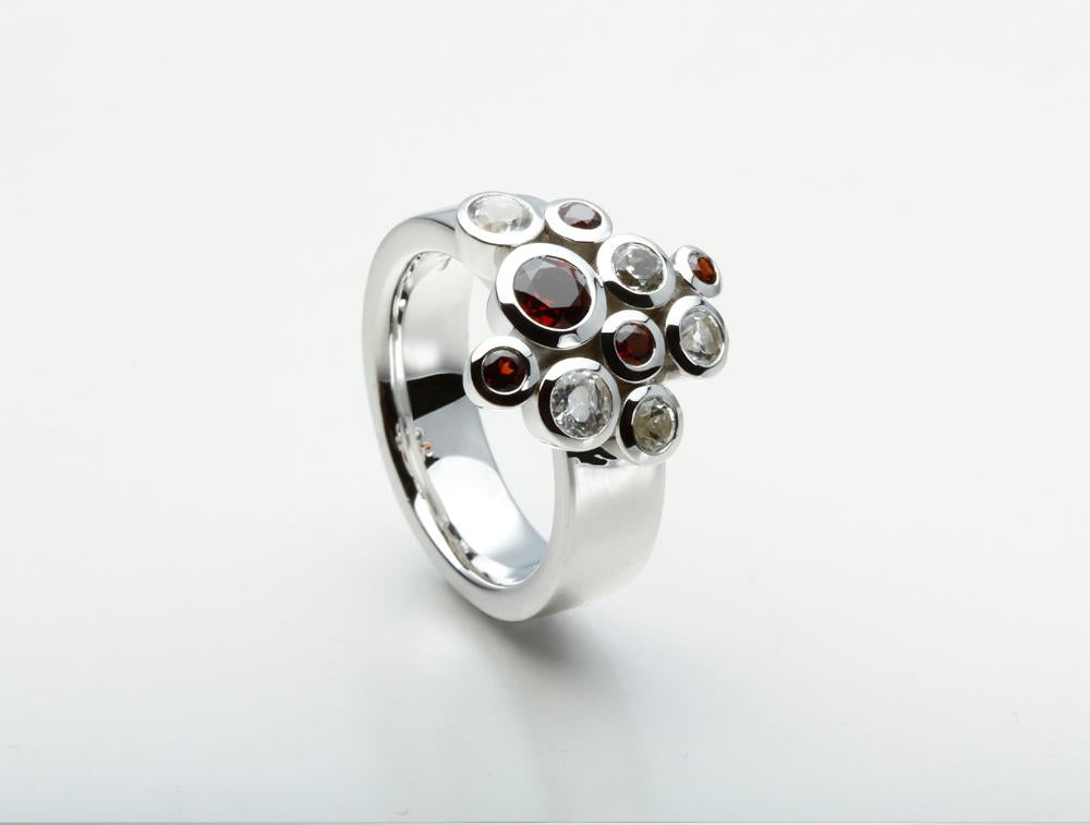 R4511 BUBBLES RING - Charizzma Jewelry