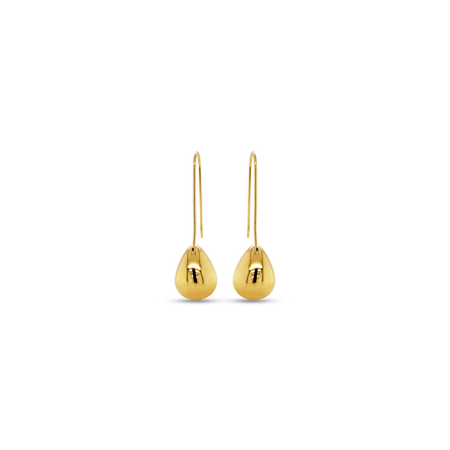 Gold Plated High Polish Earring E21866