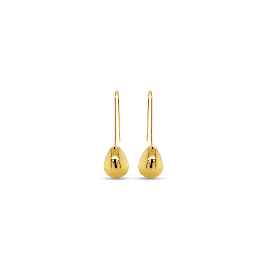 Gold Plated High Polish Earring E21866