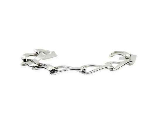 Sterling silver bracelet, style B1158