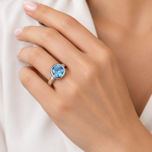 Gemstone Ring in 925 Sterling Silver | R3329