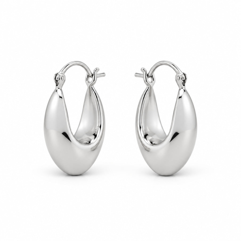 Sterling silver earrings, style E20293