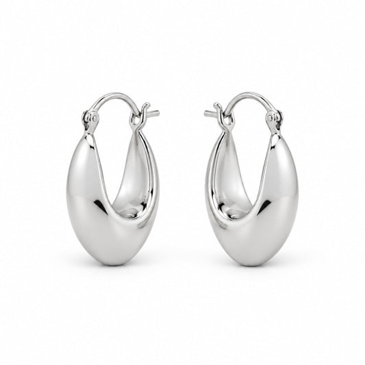 Sterling silver earrings, style E20293