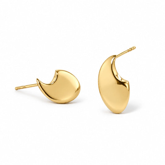 Sterling silver earrings, style E18962