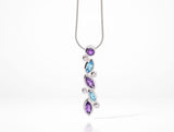 Multi Gemstone Pendant P3828 - Pendant