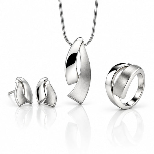 Sterling silver jewelry set