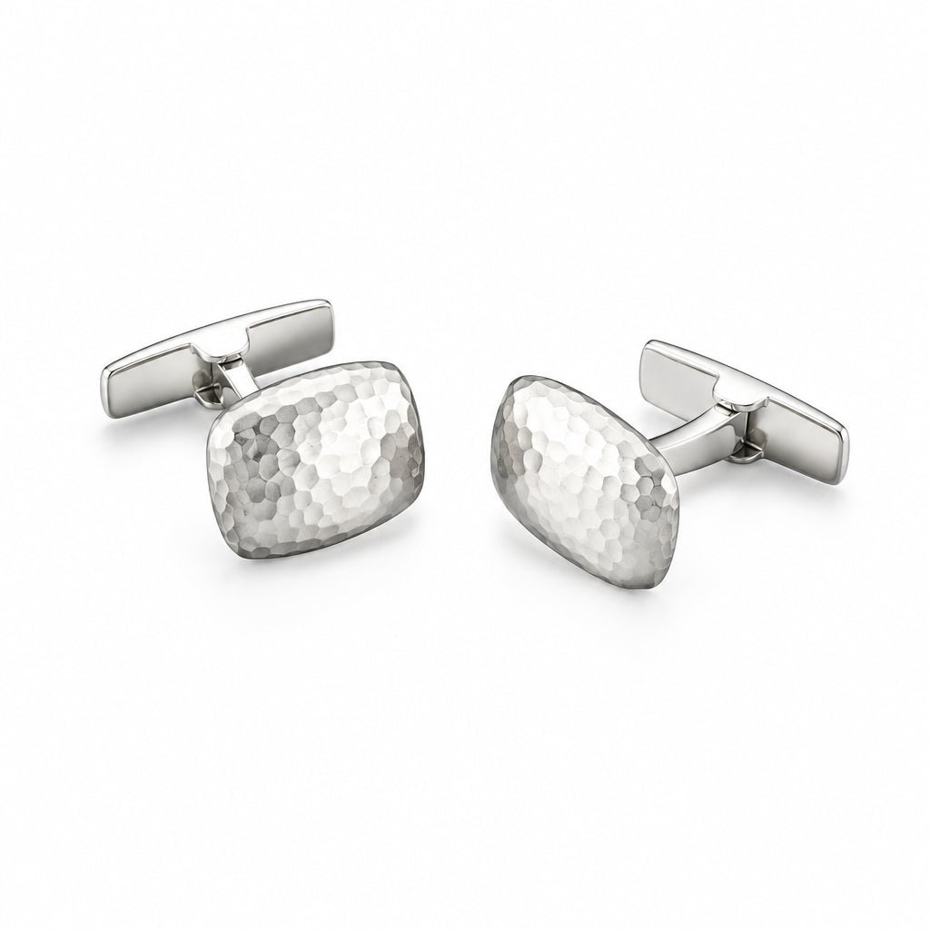 Sterling silver cuff bracelet by Joryel Vera
