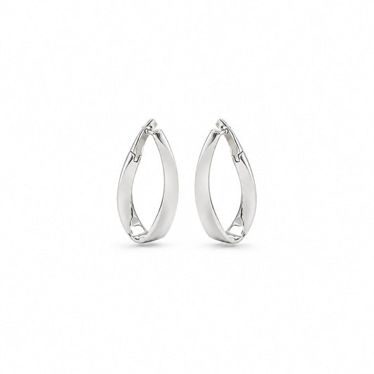 Sterling silver earrings, style E7756