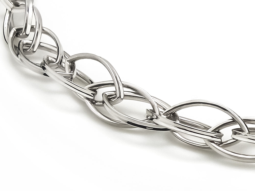 Sterling silver necklace - view 2
