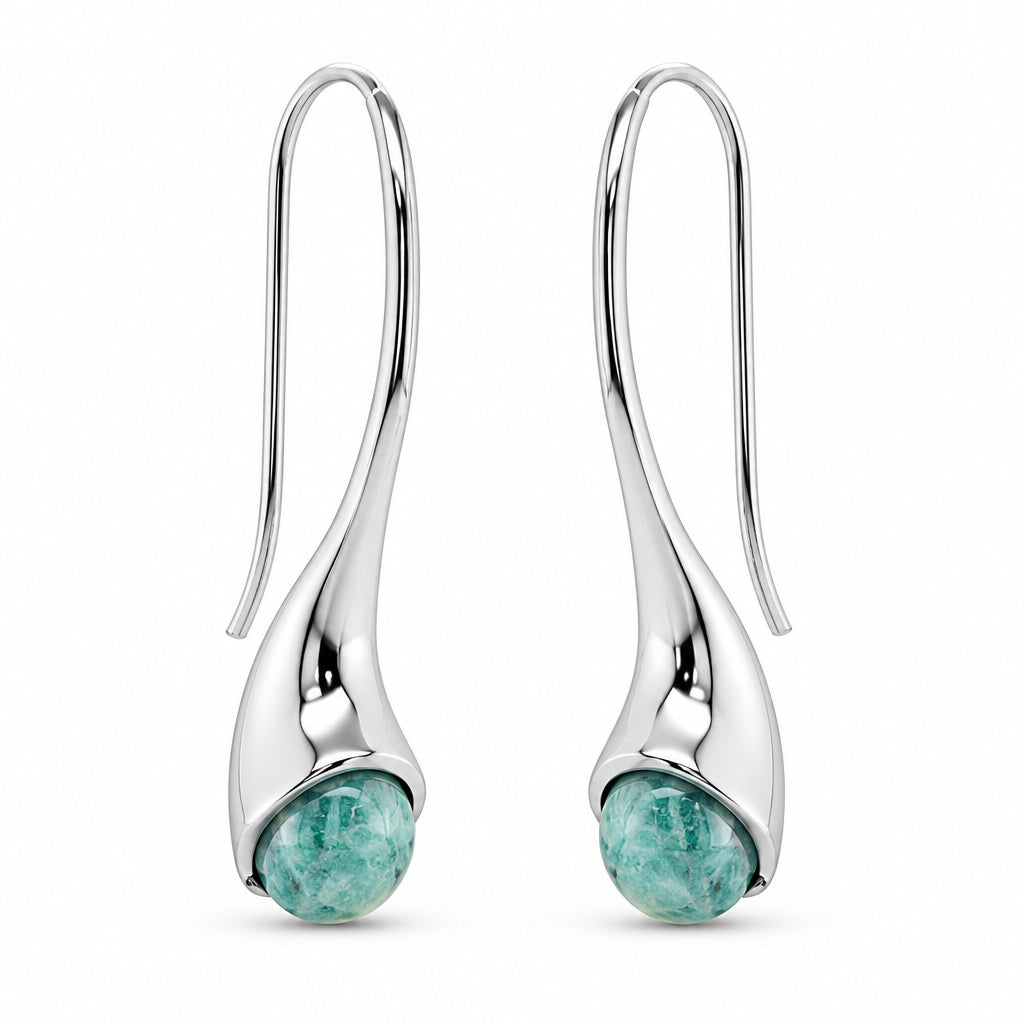 Sterling silver earrings by Joryel Vera, style E22186