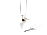 Abstract Gemstone Pendant P5226 - P5226 Garnet - Pendant