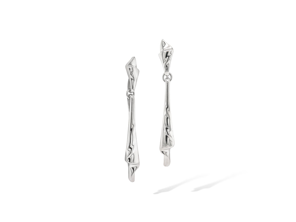 Sterling silver earrings, style E5888