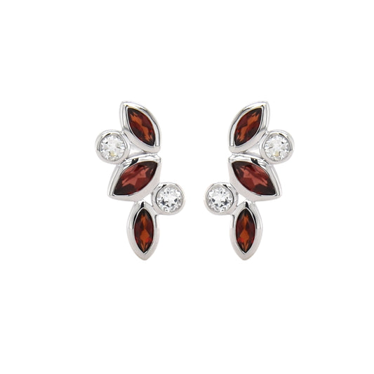 Multi Gemstone Earring E4205 - Joryel Vera Jewelry