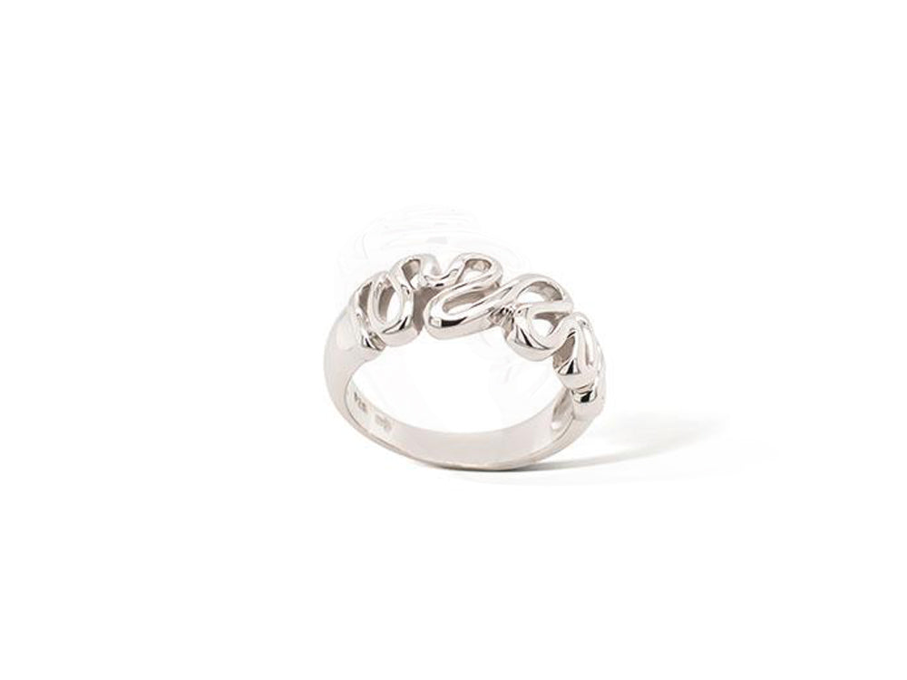 Sterling silver ring, style R5550 - view 2
