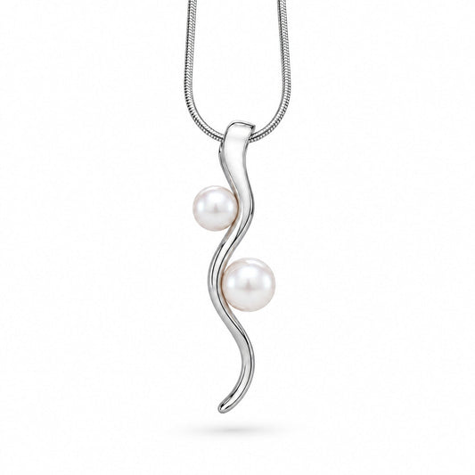 South Sea Pearl pendant in sterling silver, style P4482