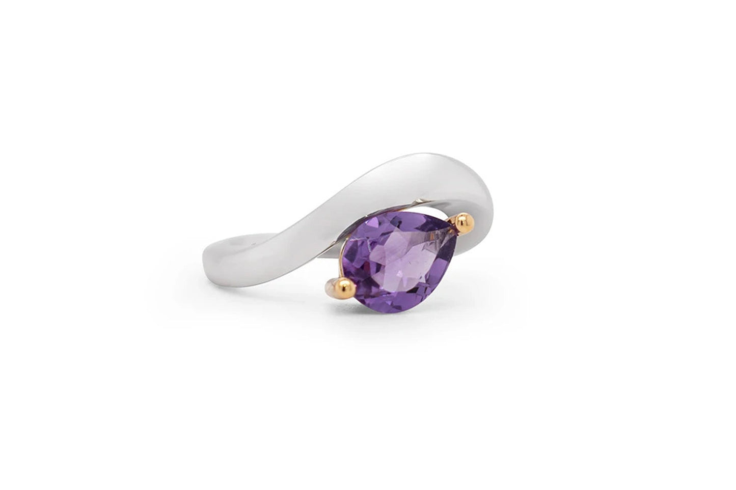 Versatile Gemstone Stack Ring R6976 - R6976 Amethyst - Ring