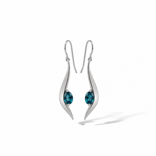 Silver Earrings in 925 Sterling Silver | E9307