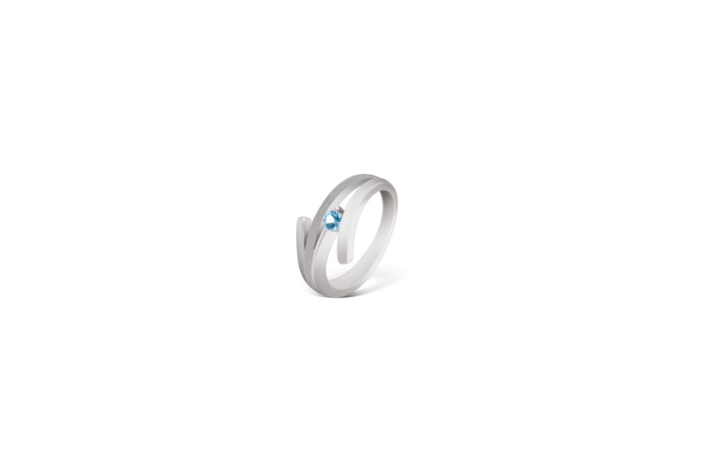 Gemstone Ring R4208 - R4208 BLUE TOPAZ