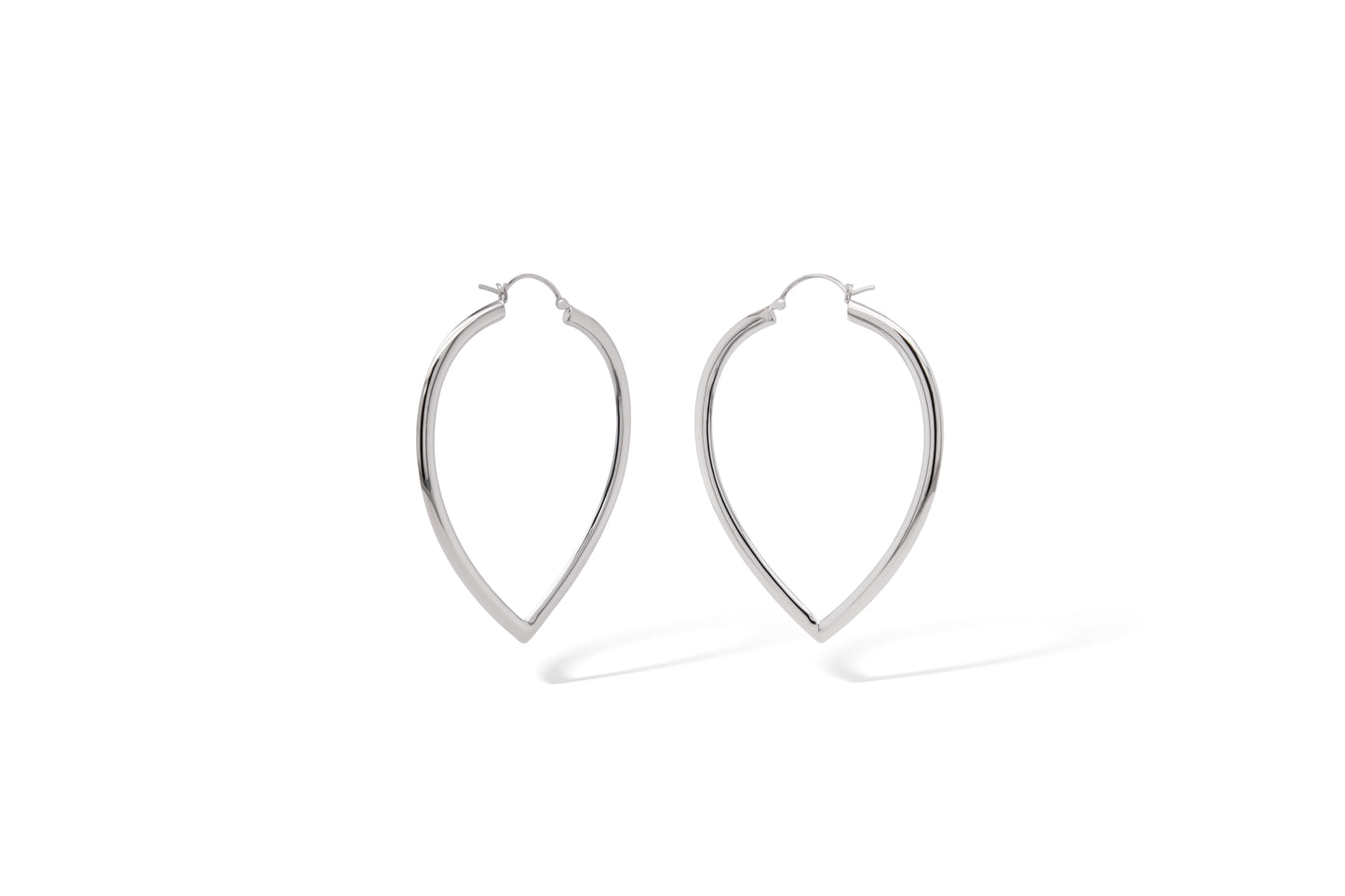 Pear-Shaped Hoop E13791 - Joryel Vera Jewelry