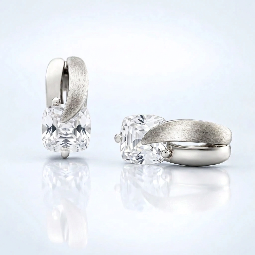 Small is Beautiful Gemstone Earrings in 925 Sterling Silver | E7360