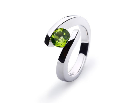 Amethyst and Blue Topaz ring in sterling silver by Joryel Vera, style R3266 - view 2