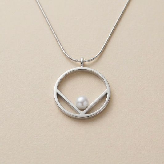Modern Pearl Pendant | P14499 - view 3