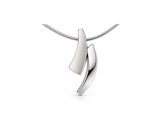 Modern Pendant in 925 Sterling Silver | P3068