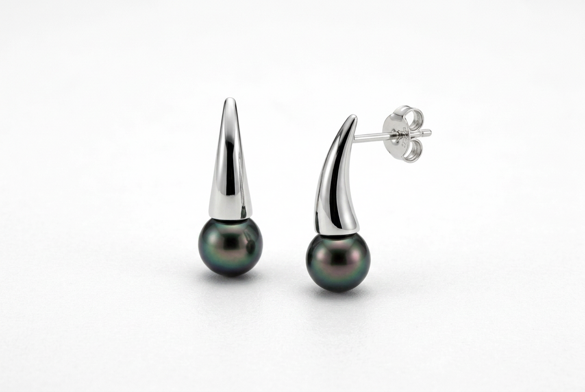 Pearl Earrings in 925 Sterling Silver | E21183
