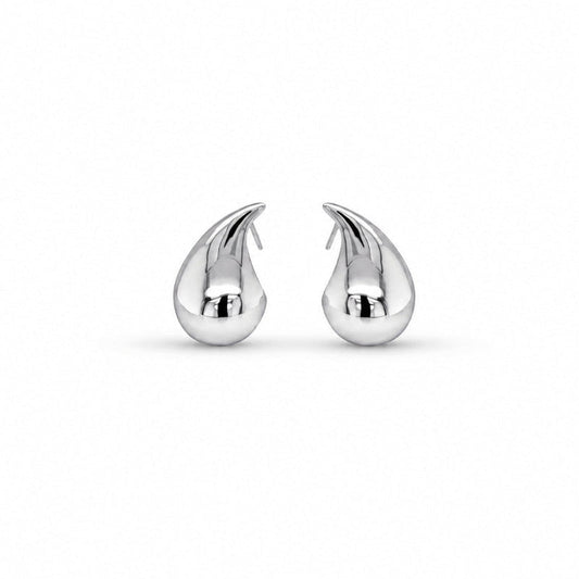 STERLING SILVER IN 14K GOLD PLATED EARRING E6565