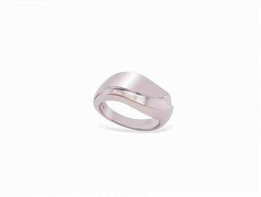 Simply Elegant Silver Ring R2130-22646 - Joryel Vera Jewelry