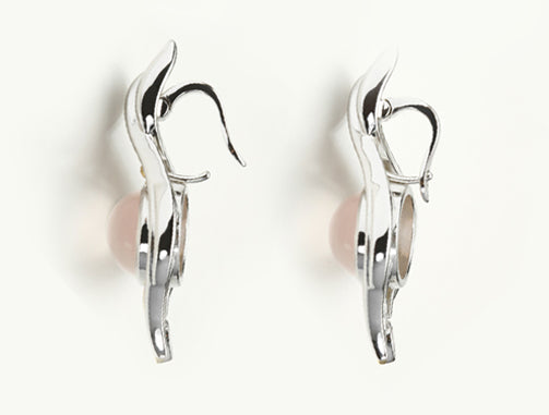 Rose Quartz Pearl Enhancer P2745 - Pendant